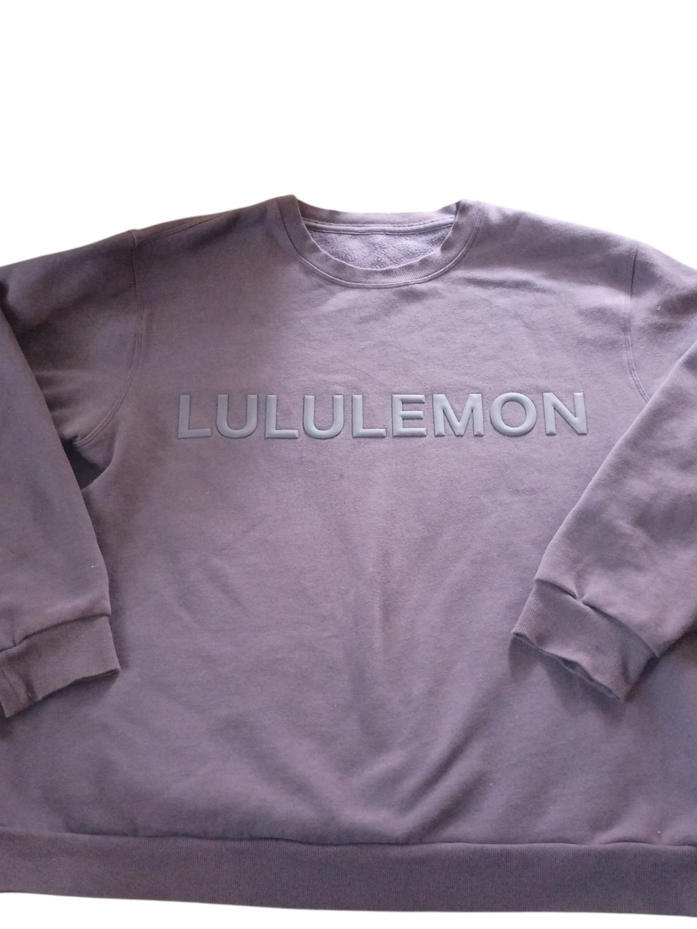lululemon athletica Dusty Purple Logo Crew Sweatshirt